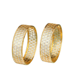 antique gold kada design for ladies