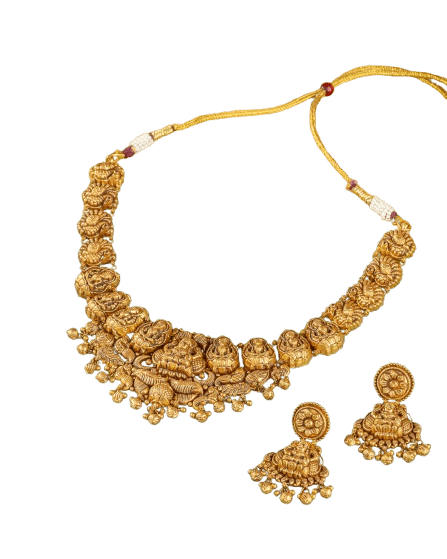 22k gold jadau set with price